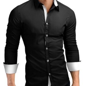 Long Sleeve Plus Size Shirt Men's Shirt